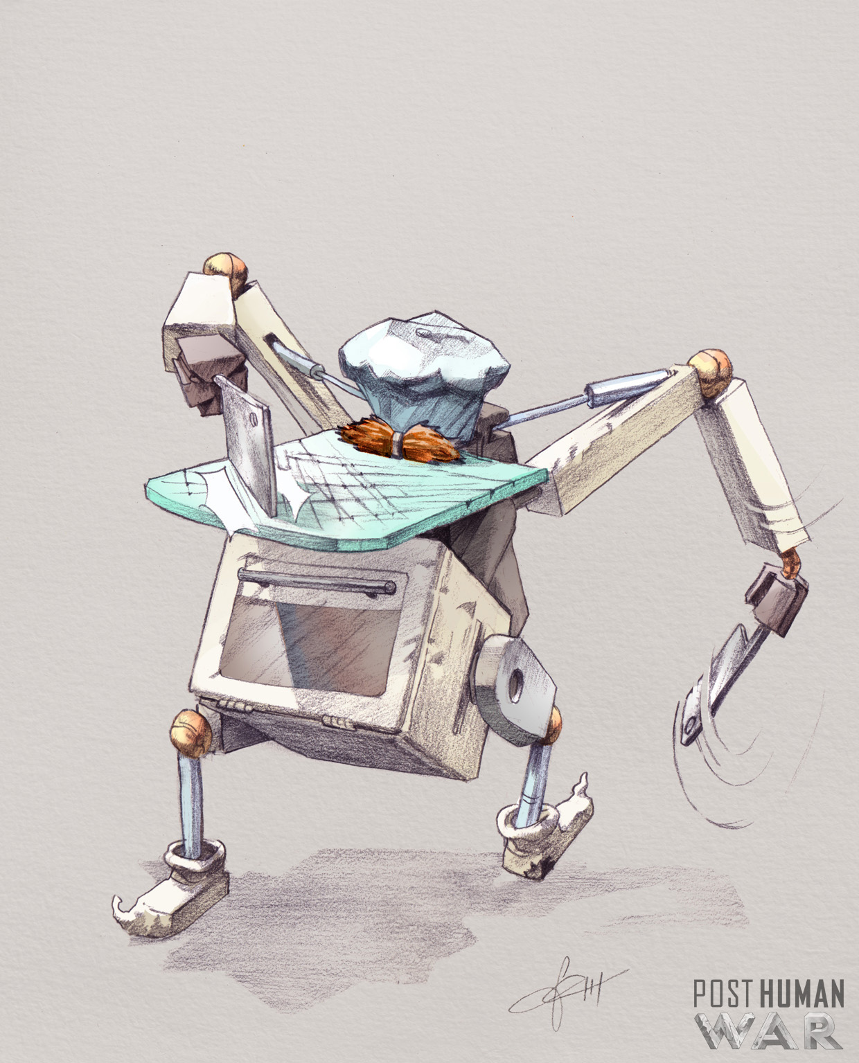 Caracter design. 
Conception de personnage de jeu vidéo. 
Concept design, visuel de jeu vidéo. 
