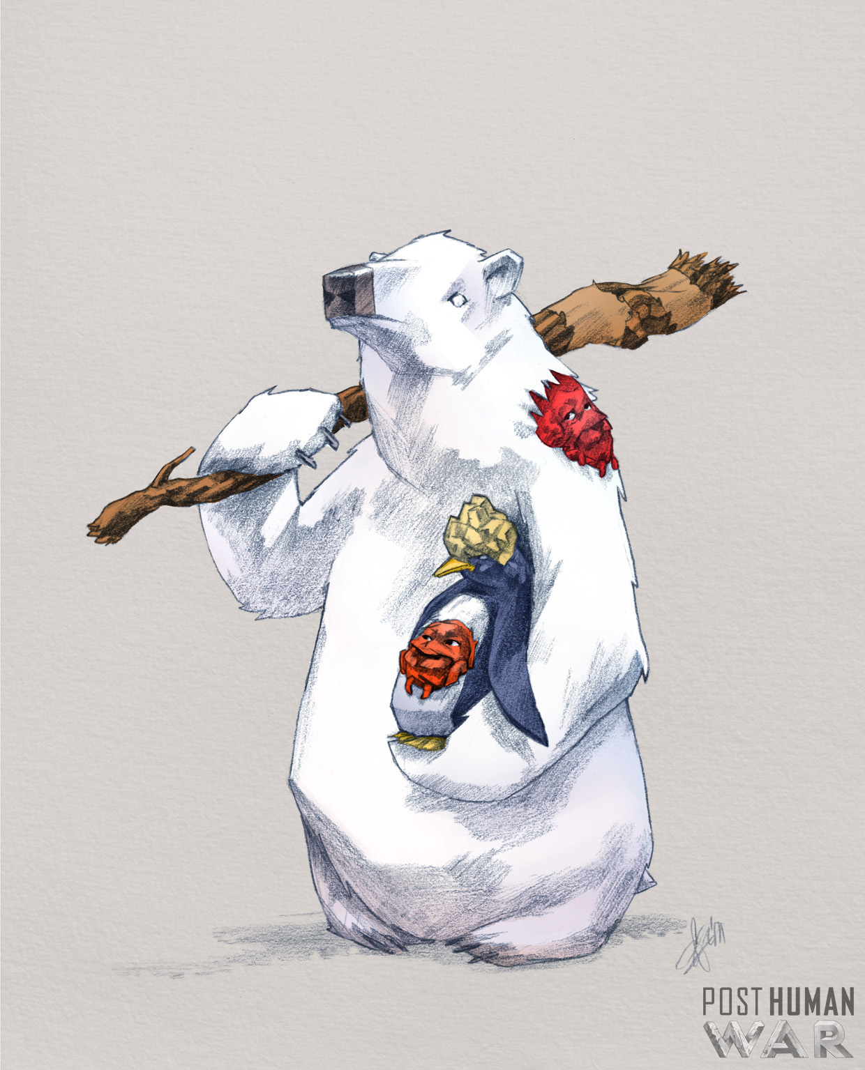 Caracter design. 
Conception de personnage de jeu vidéo. 
Concept design, visuel de jeu vidéo. 
