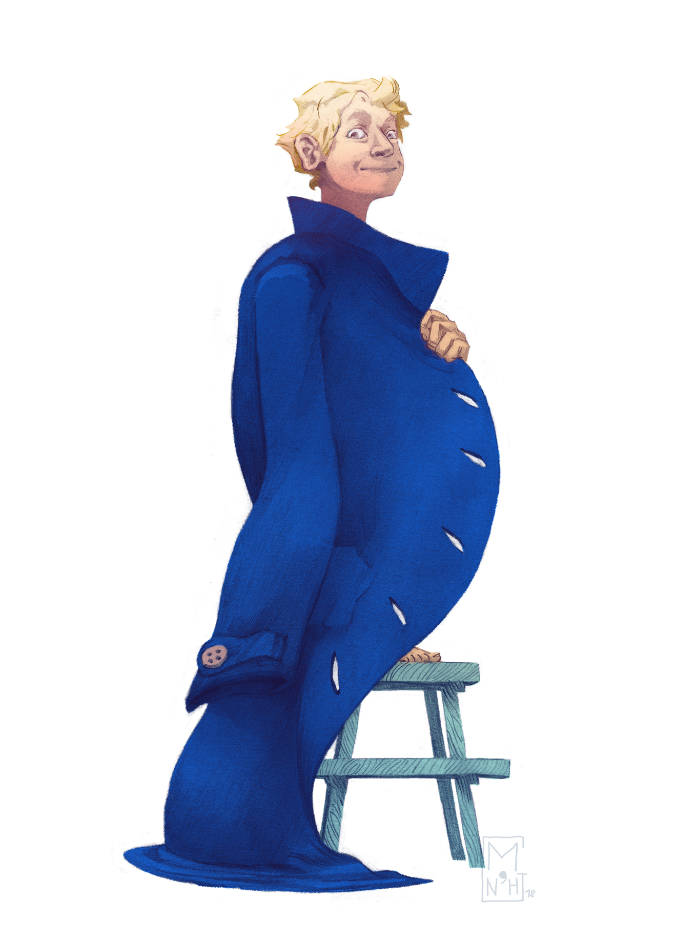 illustration au crayon et couleurs digitales, propice à la conception de visuels pour le jeu de plateau, entre autre. 
Caracter design, conception personnages. 